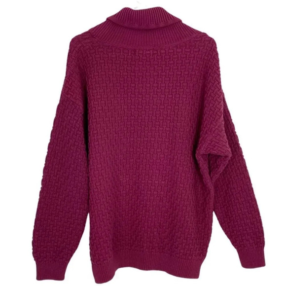 Vintage 90s Eddie Bauer Pullover Grandpa Sweater Womens Size Large Oversized EUC - Picture 2 of 6